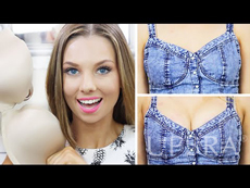 Rachel wearing Upbra